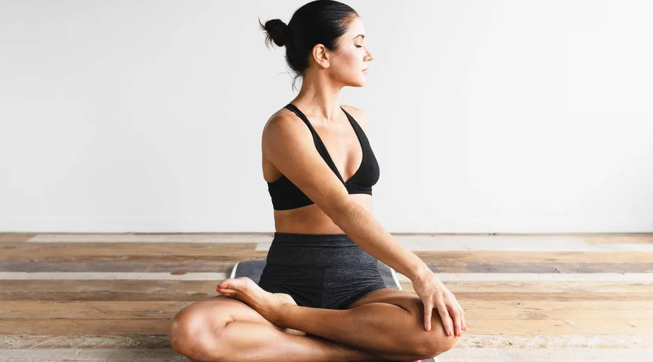 Mountain pose studio lighting